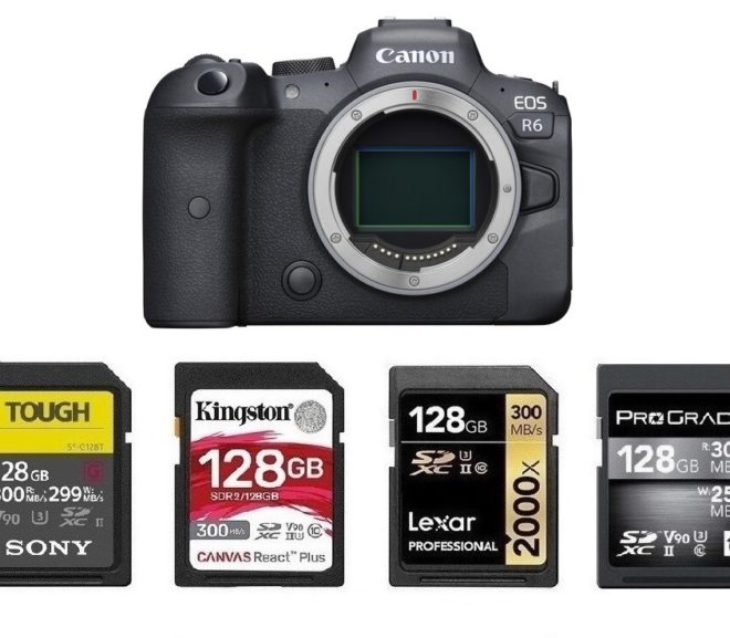 Best Memory Cards for Canon EOS R6