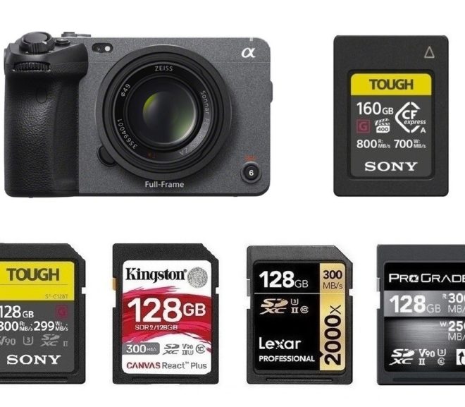 Best Memory Cards for Sony FX3