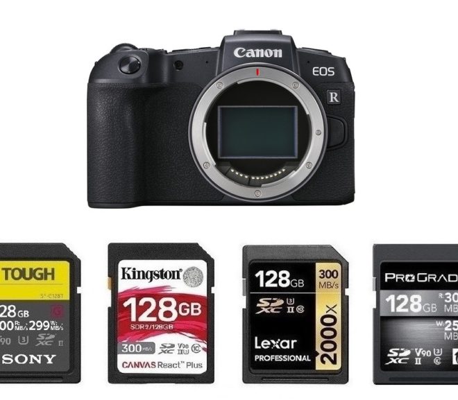 Best Memory Cards for Canon EOS RP