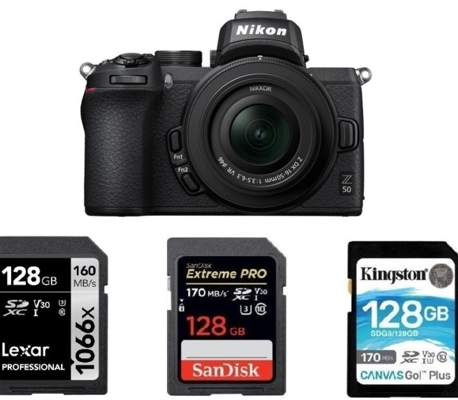Best Memory Cards for Nikon Z50