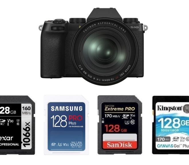 Best Memory Cards for Fujifilm X-S10