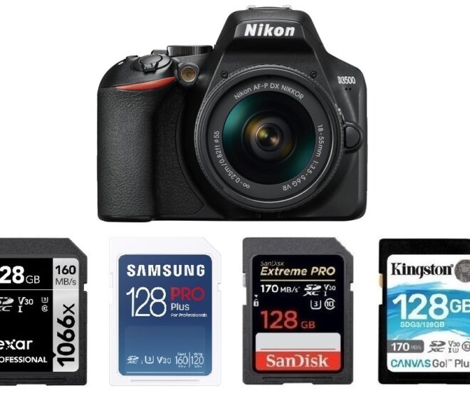 Best Memory Cards for Nikon D3500