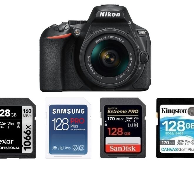 Best Memory Cards for Nikon D5600