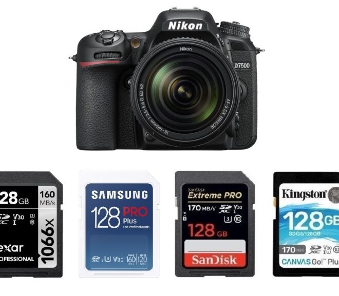 Best Memory Cards for Nikon D7500