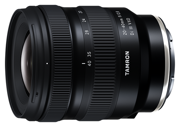 Tamron 20-40mm f/2.8 Di III VXD Lens Development Announced