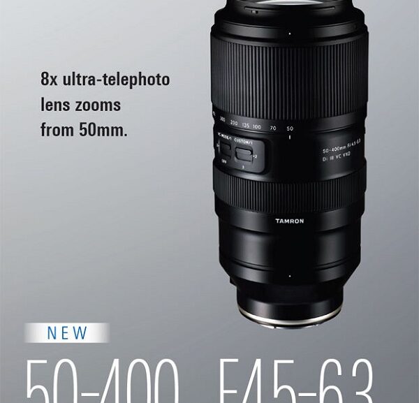 Tamron 50-400mm F/4.5-6.3 Di III VC VXD Lens Product Page Leaked