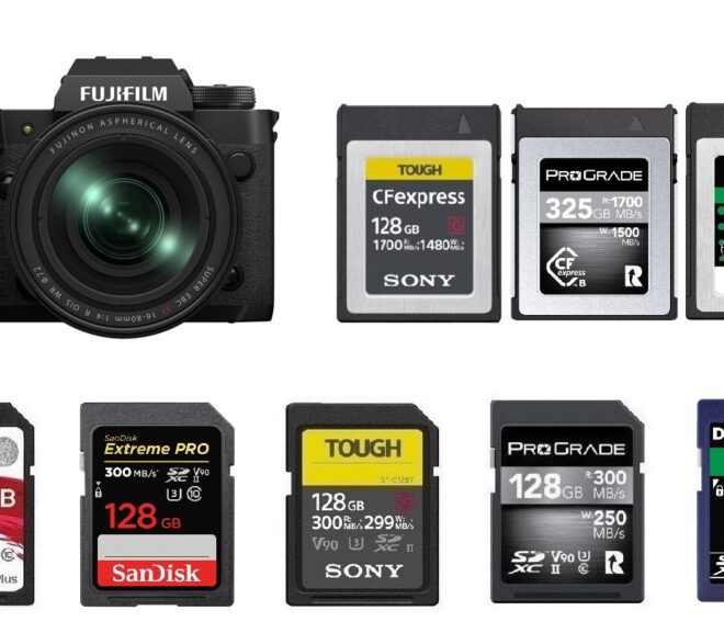 Best Memory Cards for Fujifilm X-H2