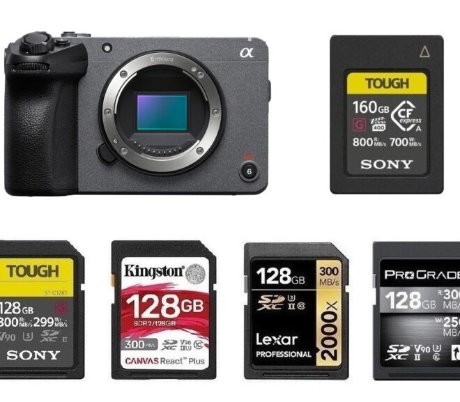 Best Memory Cards for Sony FX30