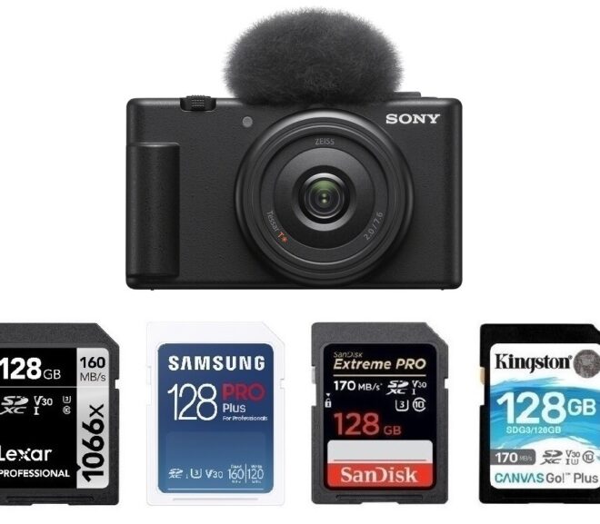 Best Memory Cards for Sony ZV-1F